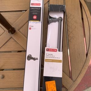 Delta Venetian bronze towel racks